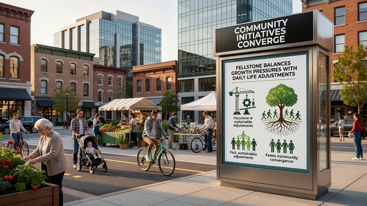 Community Initiatives Converge as Fellstone Balances Growth Pressures with Daily Life Adjustments