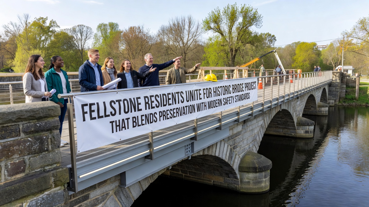 Fellstone Residents Unite for Historic Bridge Project That Blends Preservation with Modern Safety Standards